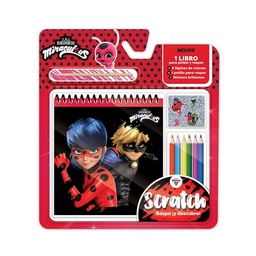 Libro Colleción Miraculous Blister Scratch 3 Vertice