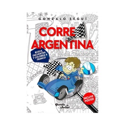Libro Corre Argentina Busca, Encunentra Colorea Planeta