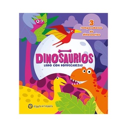 Libro Dinosaurios Piecitas Goma Guadal