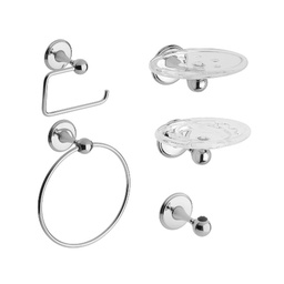 Set Accesorios de Baño Kit 5 Piezas Juego Fv Mikka