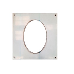 Tapa Pared Accesorio Tromen Acero Inoxidable 10''