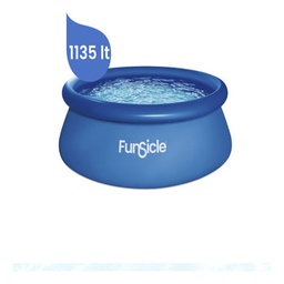 Pileta Inflable Funsicle Redonda 1135lts Azul