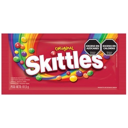 Confites Skittles Originales 61.5 g.