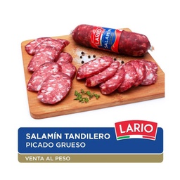 Salamín Tandilero Picado Grueso Lario x kg.