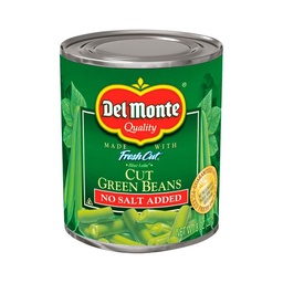 Chauchas Verdes Del Monte Cortada Sin Sal 227 g.