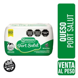 Queso Port Salut Light La Serenísima Sin Lactosa x kg.