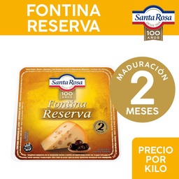 Queso Fontina Santa Rosa Reserva Trozado x kg.