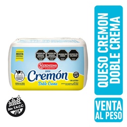 Queso Doble Crema Cremon Fracc La Serenísima x kg.