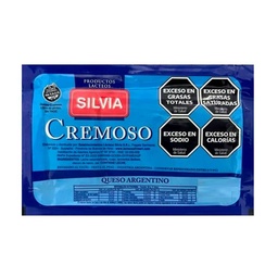 Queso Cremoso Silvia Fraccionado x kg.