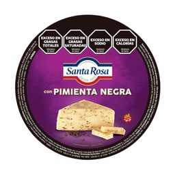 Queso con Pimienta Negra Santa Rosa Horma x kg.