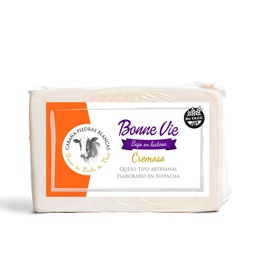 Queso Cremoso Bonne Vie Bajo Lactosa x kg.