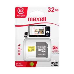 Memoria 32 Gb Maxell Micro Sd Hc Clase 10