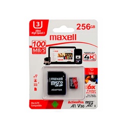 Memoria 256Gb Maxell Micro Sd Cl10