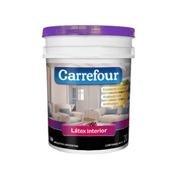 Látex Interior Blanco Carrefour 20 lts