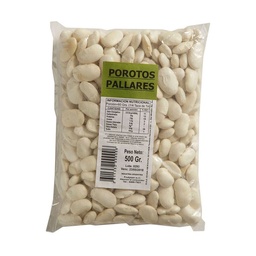 Porotos Pallares Secos 500 g.