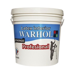 Latex Interior Profesional Warhol Blanco Mate 10 lt.