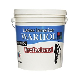 Latex Interior Profesional Warhol Blanco Mate 4 lt.