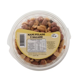 Maní Pelado Salado 150 g.