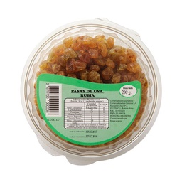 Pasas de Uvas Rubias 200 g.