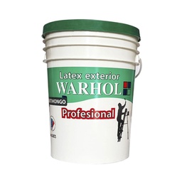 Latex Exterior Profesional Warhol Blanco Mate 20 lt.