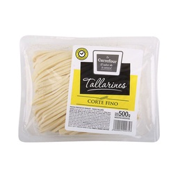 Tallarines Finos Al Huevo Carrefour 500 g.