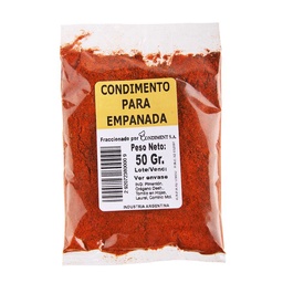 Condimento para Empanadas 50 g.