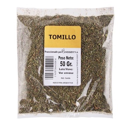 Tomillo 50 g.