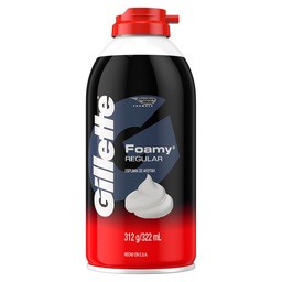 Espuma de Afeitar Gillette Foamy   Aerosol 322 ml