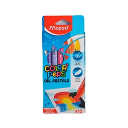 Crayones Pasteles Al Oleo Colorpeps x 12 uni