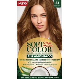 Tintura Permanente Soft Color Caramelo 63 1 u.