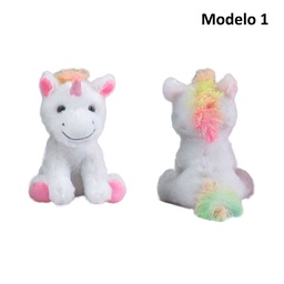 Peluches Unicornio de 19 cm (Modelos Surtidos)