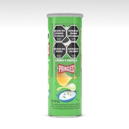 Papas Fritas Pringles Sabor Crema y Cebolla 124 g.