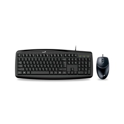 Teclado + Mouse C/cable Genius Smart Km200 Negro