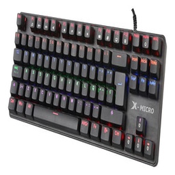 Teclado Mecánico Gamer X-micro Xgk-914 Rgb Switch Blue