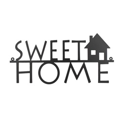 Cartel Decorativo Carrefour Home Sweet Home Negro