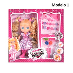 Trendy Girl Muñeca 28 cm con Accesorios para El Pelo (Modelos Surtidos)