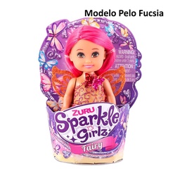 Muñeca Chica Princesa Sparkle 11 cm Sparkle Girlz  (Modelos Surtidos)