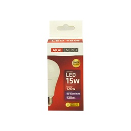 Lamparita Led Bulb 15W Calida E27 Akai