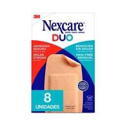 Apósitos Nexcare Rodilla y Codo Duo x 8 uni