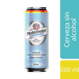 Cerveza Sin Alcohol Mecklenburger 500 cc.