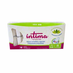 Tampones Mini Íntima 8 u.