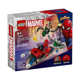 Juego Lego Marvel Motorcycle Chase Spider Man