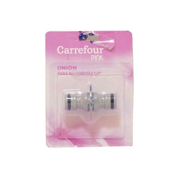 Conector Carrefour P/2 Mangueras 1/2"