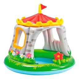 Pileta Inflable Intex Castillo Royal 122cm 68lts Multicolor