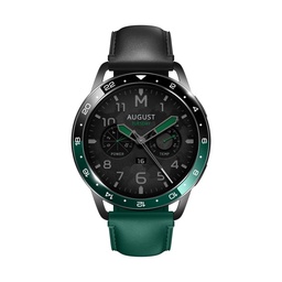 Bisel Dual-tone Ceramic para Xiaomi Watch S3 - Mint Green + Black