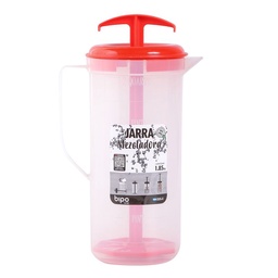 Jarra para Jugos Mezcladora Roja