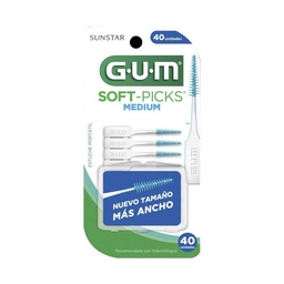 Soft Picks Gum Medium 40 u.