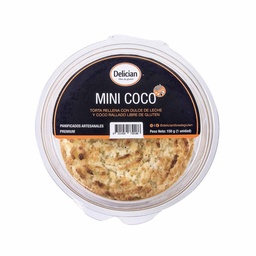 Mini Cake Delician Coco y Dulce de Leche 150 g. Sin Tacc