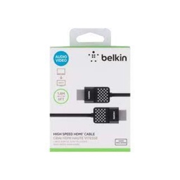 Cable Hdmi Alta Velocidad Belkin (1.8m) Negro