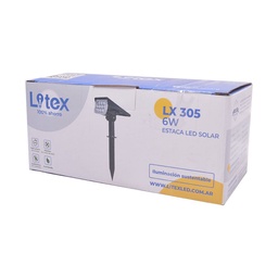 Estaca Led Solar Litex 6 W